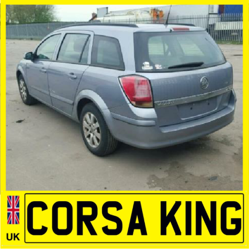 BREAKING – VAUXHALL ASTRA H ESTATE SILVER LIGHTNING Z4AU/Z163