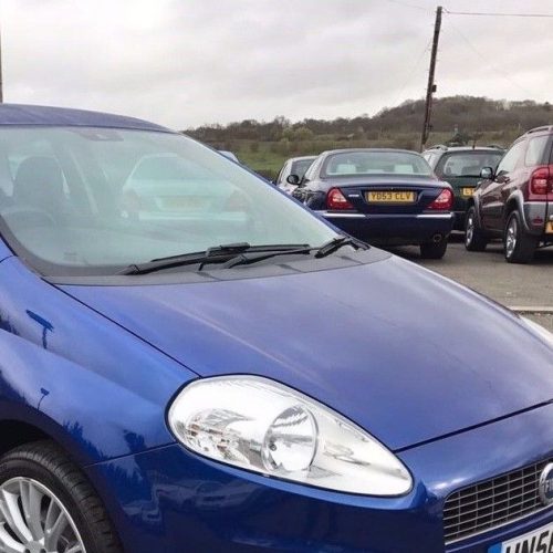 Fiat Grande Punto BONNET 05-09, 3 Door Megnetico blue colour code 599/A