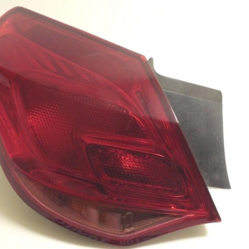 Vauxhall Astra J MK6 2010 To 2015 N/S Left Passengers Rear Light 13306453 5 Door