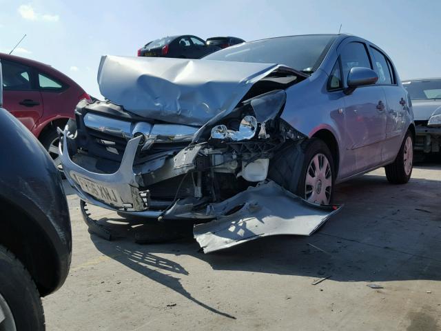 BREAKING - 2007 VAUXHALL CORSA CLUB 1.4 PETROL AUTOMATIC AIR BLUE COLOUR CODE - Z21C