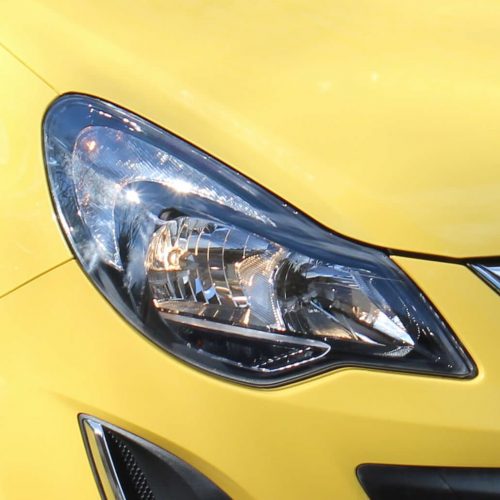 Vauxhall Opel Corsa D - Facelift Drivers Side Headlight / Headlamp - Black