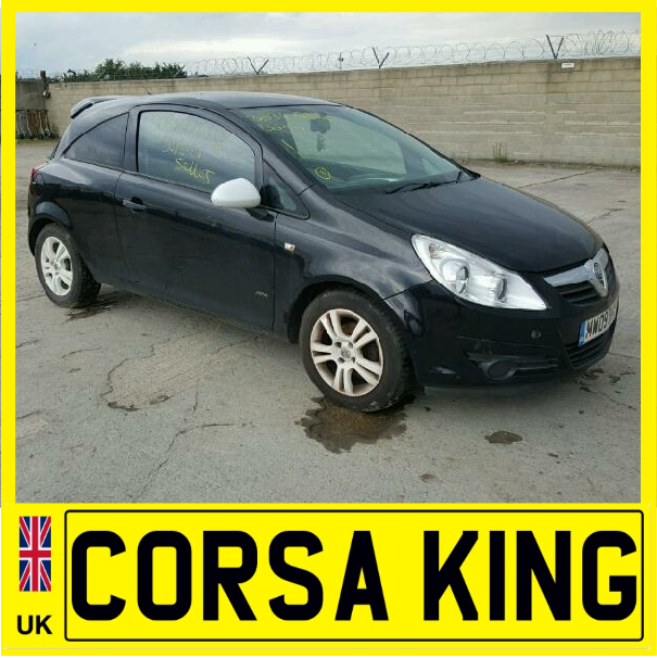 2009 VAUXHALL CORSA ACTIVE 1.2 PETROL SAPPHIRE BLACK Z20R