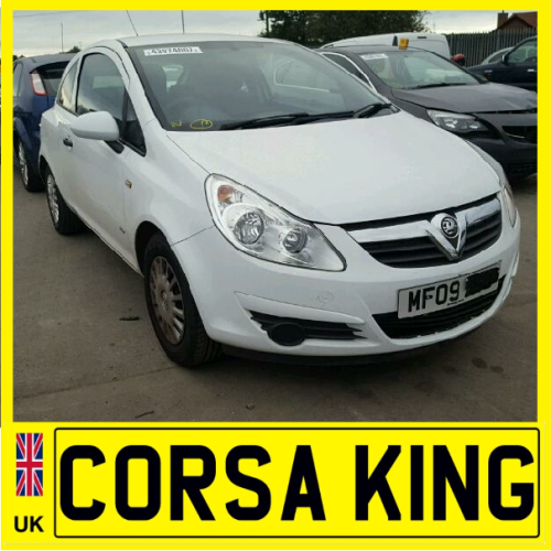 2009 VAUXHALL CORSA LIFE 1.0 PETROL GLACIER WHITE Z474