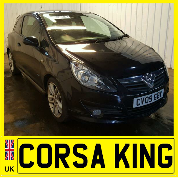 2009 VAUXHALL CORSA SXI 1.4 PETROL SAPPHIRE BLACK Z20R