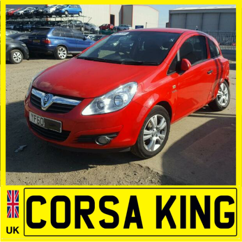 2010 VAUXHALL CORSA CLUB 1.2 PETROL FLAME RED Z547