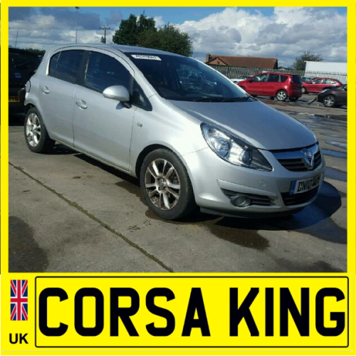 2010 VAUXHALL CORSA D 5 DOOR SXI 1.4 PETROL STAR SILVER Z157