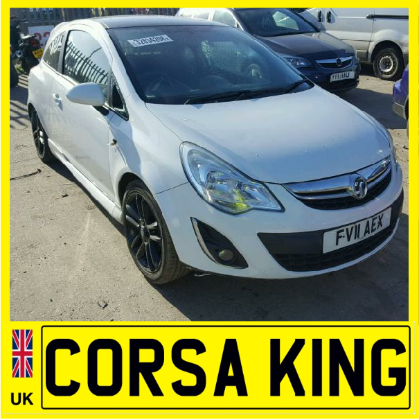 2011 VAUXHALL CORSA LIMITED EDITION WHITE Z474