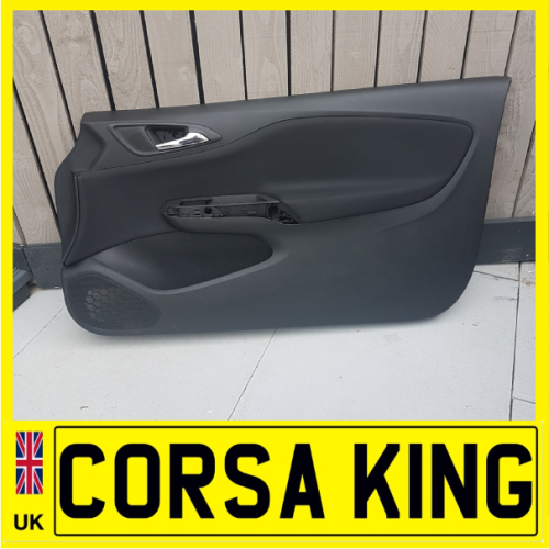 2015-2018 Vauxhall Corsa E 3 Door Drivers Side Door Card Trim Panel