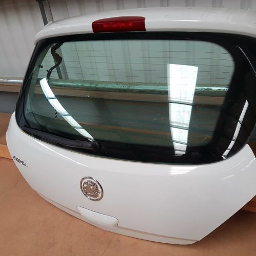 Vauxhall Corsa D - 3 Door - Tailgate / Bootlid / Boot Door - Glacier White Z474