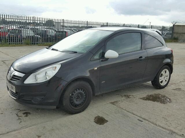 BREAKING - 2009 VAUXHALL CORSA ACTIVE 1.2 PETROL SAPPHIRE BLACK Z20R - Image 2
