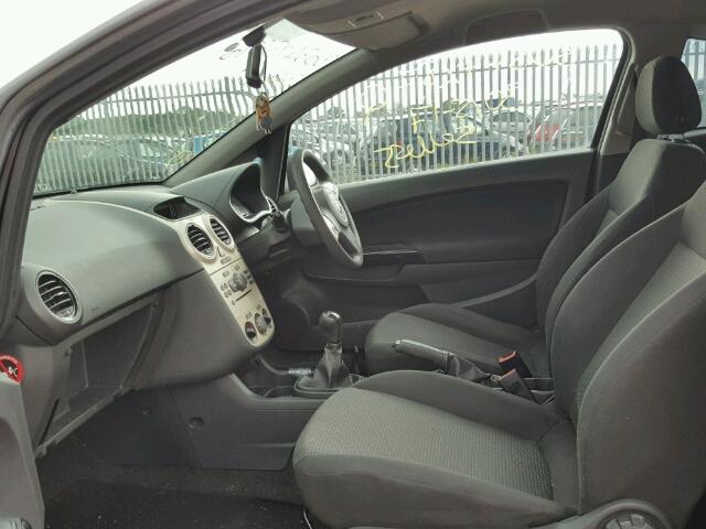 BREAKING - 2009 VAUXHALL CORSA ACTIVE 1.2 PETROL SAPPHIRE BLACK Z20R - Image 6