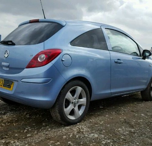 Vauxhall Corsa D 3 Door - Drivers Door - Crinan Blue Z22R