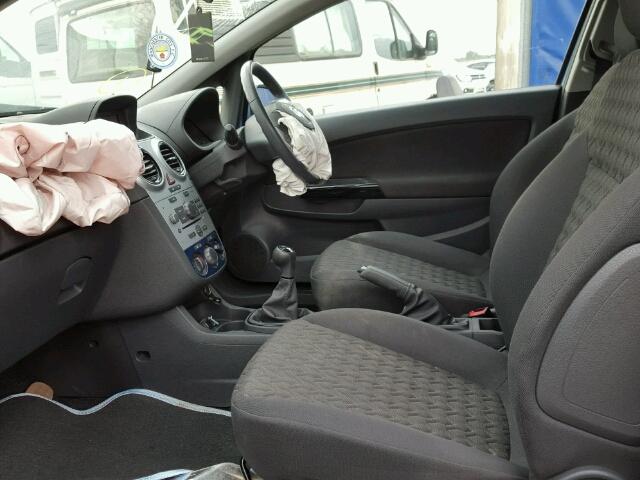 BREAKING - 2013 VAUXHALL CORSA ENERGY 1.4 PETROL CRINAN BLUE Z22R - Image 6