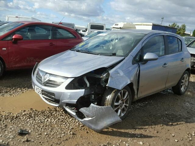BREAKING - 2010 VAUXHALL CORSA SXI 1.4 PETROL LIGHTNING SILVER Z163 - Image 2