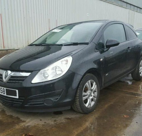 Vauxhall Corsa D 3 Door – Passengers Door – Black Sapphire Z20R