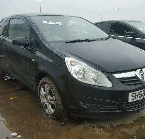 Vauxhall Corsa D 3 Door – Drivers Door – Black Sapphire Z20R