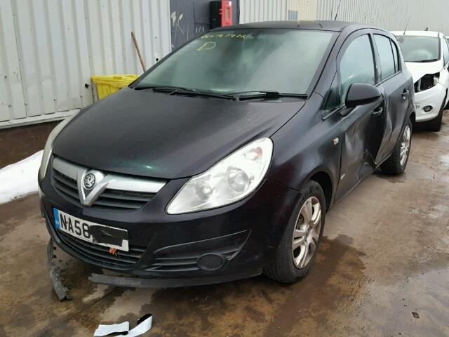 BREAKING - 2008 VAUXHALL CORSA ACTIVE 1.2 PETROL SAPPHIRE BLACK Z20R - Image 2