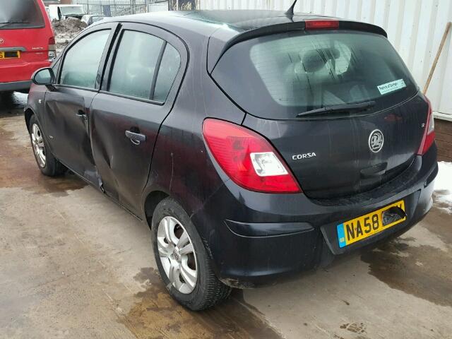 BREAKING - 2008 VAUXHALL CORSA ACTIVE 1.2 PETROL SAPPHIRE BLACK Z20R - Image 5