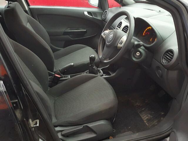 BREAKING - 2008 VAUXHALL CORSA ACTIVE 1.2 PETROL SAPPHIRE BLACK Z20R - Image 6