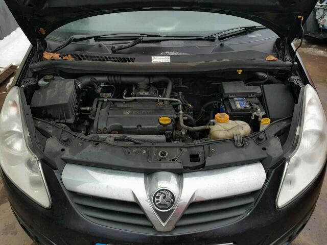 BREAKING - 2008 VAUXHALL CORSA ACTIVE 1.2 PETROL SAPPHIRE BLACK Z20R - Image 8