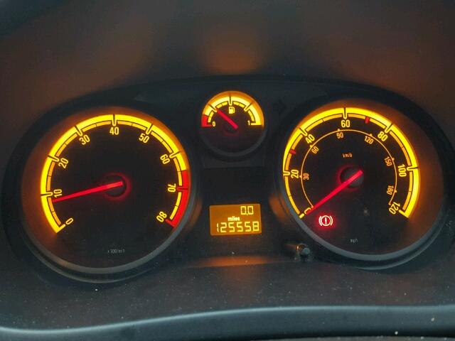 BREAKING - 2008 VAUXHALL CORSA ACTIVE 1.2 PETROL SAPPHIRE BLACK Z20R - Image 9