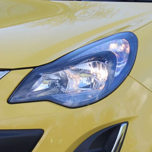 Vauxhall Opel Corsa D - Facelift Passengers Side Headlight / Headlamp - Black