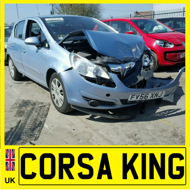BREAKING – 2007 VAUXHALL CORSA CLUB 1.4 PETROL AUTOMATIC AIR BLUE Z21C