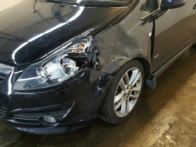 BREAKING – 2009 VAUXHALL CORSA SXI 1.4 PETROL SAPPHIRE BLACK Z20R - Image 3