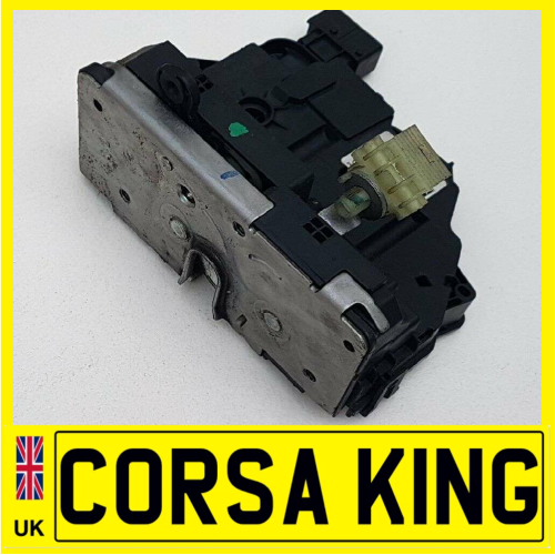 Vauxhall Corsa D 3 Door – Front Drivers Side Door Lock / Latch / Catch Assembly – 13258279