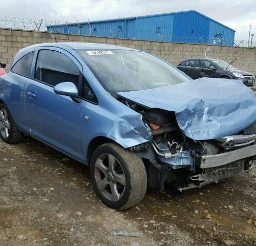 Vauxhall Opel Corsa D & E - Drivers Side Wing Mirror Cover - Crinan Blue Z22R