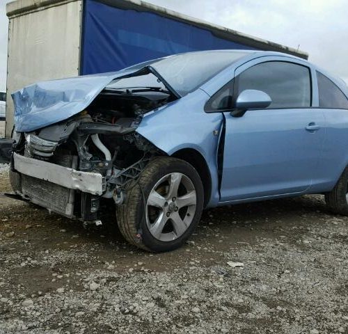 Vauxhall Corsa D - Passengers Side Wing Mirror Cover - Crinan Blue Z22R