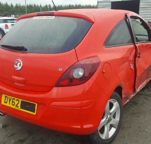 Vauxhall Corsa D - 3 Door - Rear Bumper - Flame Red Z547 (Slight Damage)