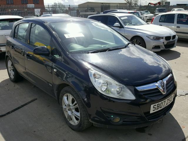 BREAKING - 2007 VAUXHALL CORSA DESIGN 1.3 DIESEL BLACK SAPPHIRE Z20R - Image 8