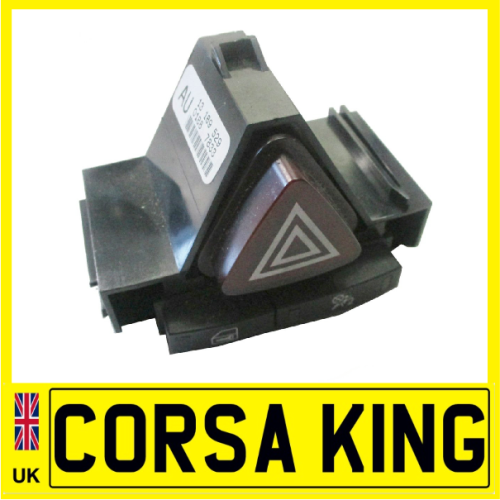 Vauxhall CORSA D – Interior Hazard Light Switch, Central Locking Switch & Airbag Lights – 13189529 AU