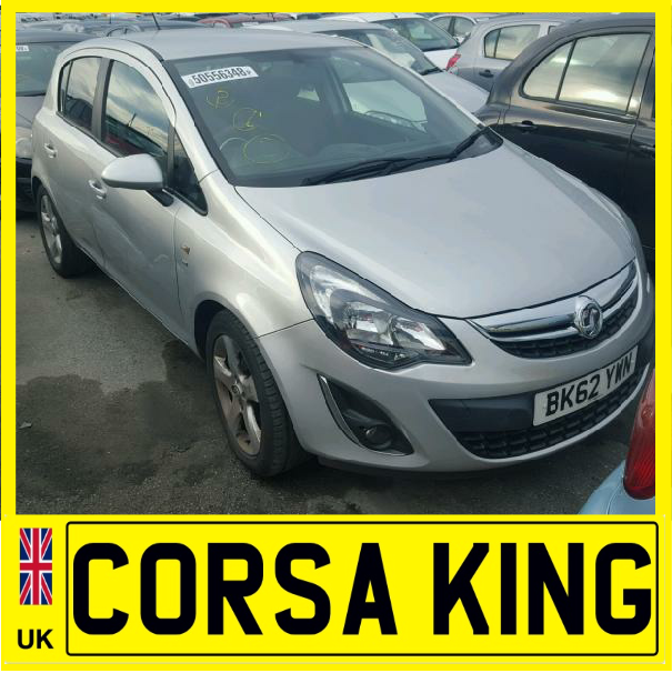2012 VAUXHALL CORSA SXI SOVEREIGN SILVER Z176 PETROL 1.2