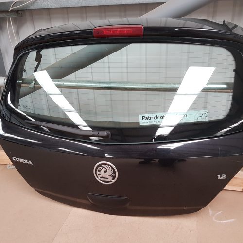 Vauxhall Corsa D - 5 Door - Tailgate / Bootlid / Boot Door - Black Sapphire Z20R