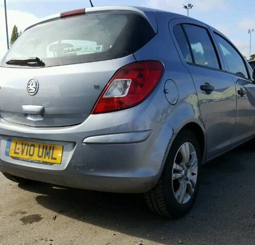 Vauxhall Corsa D - 5 Door - Rear Bumper - Lightning Silver Z163