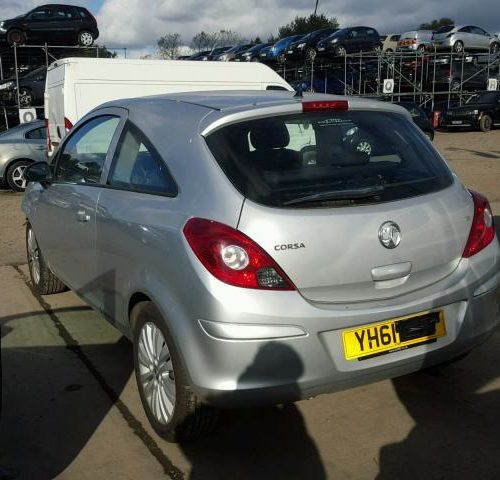 Vauxhall Corsa D - 3 Door - Rear Bumper - Star Silver Z157