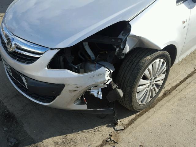 BREAKING - 2012 VAUXHALL CORSA Star Silver Z157 - Image 9