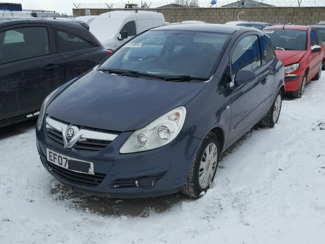 BREAKING - 2007 3 DOOR VAUXHALL CORSA CLUB 1.3 DIESEL METRO BLUE Z168 - Image 7