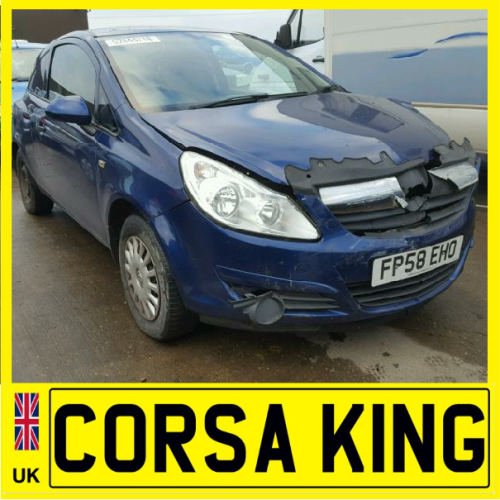 2008 VAUXHALL CORSA VAN 1.3 DIESEL BLUE Z21B