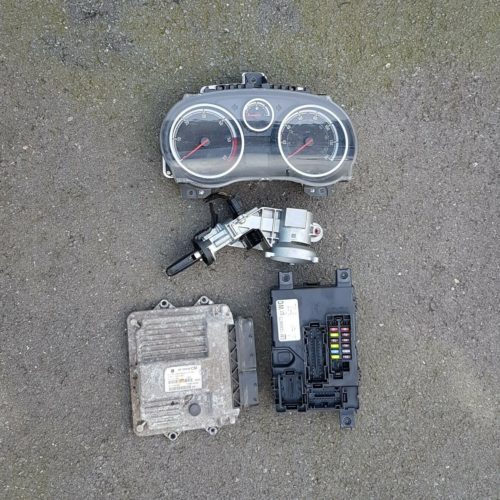 Vauxhall Corsa D 1.3 Cdti Z13DTJ 55198930 CN Complete Ecu Kit 2007-2010 Diesel Engine