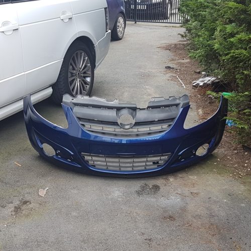 Vauxhall Corsa D - Pre-Facelift Front Bumper - Ultra Blue Z21B Z4CU