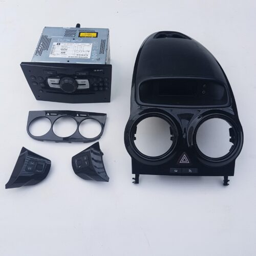 Vauxhall Opel Corsa D Piano Black Dash Trim Set 2006-2015