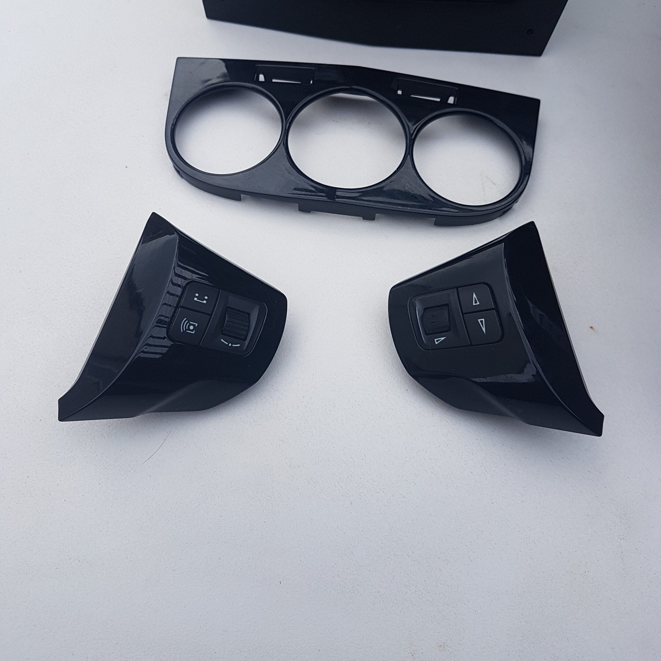 Vauxhall Opel Corsa D Piano Black Dash Trim Set 2006-2015 - Image 3