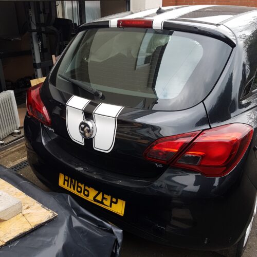 2016 Vauxhall Corsa E 3 Door Rear Light / Tail Light / Right Side, Drivers Side, OS RH GM 39012628
