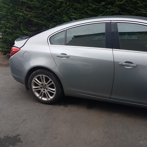 Vauxhall Insignia Complete Drivers Rear Door Silver Lake Z179