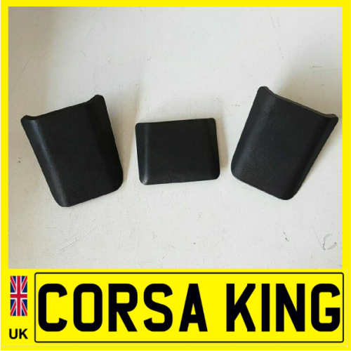 VAUXHALL CORSA D MK3 06-14 REAR SEAT BOLT COVER PANEL TRIM SET 13240696 13248311