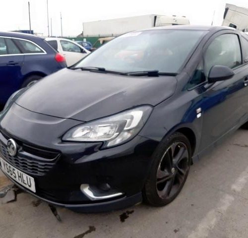 2016 Vauxhall Corsa E - Limited Edition Complete Front Bumper - Black Z22C GAR