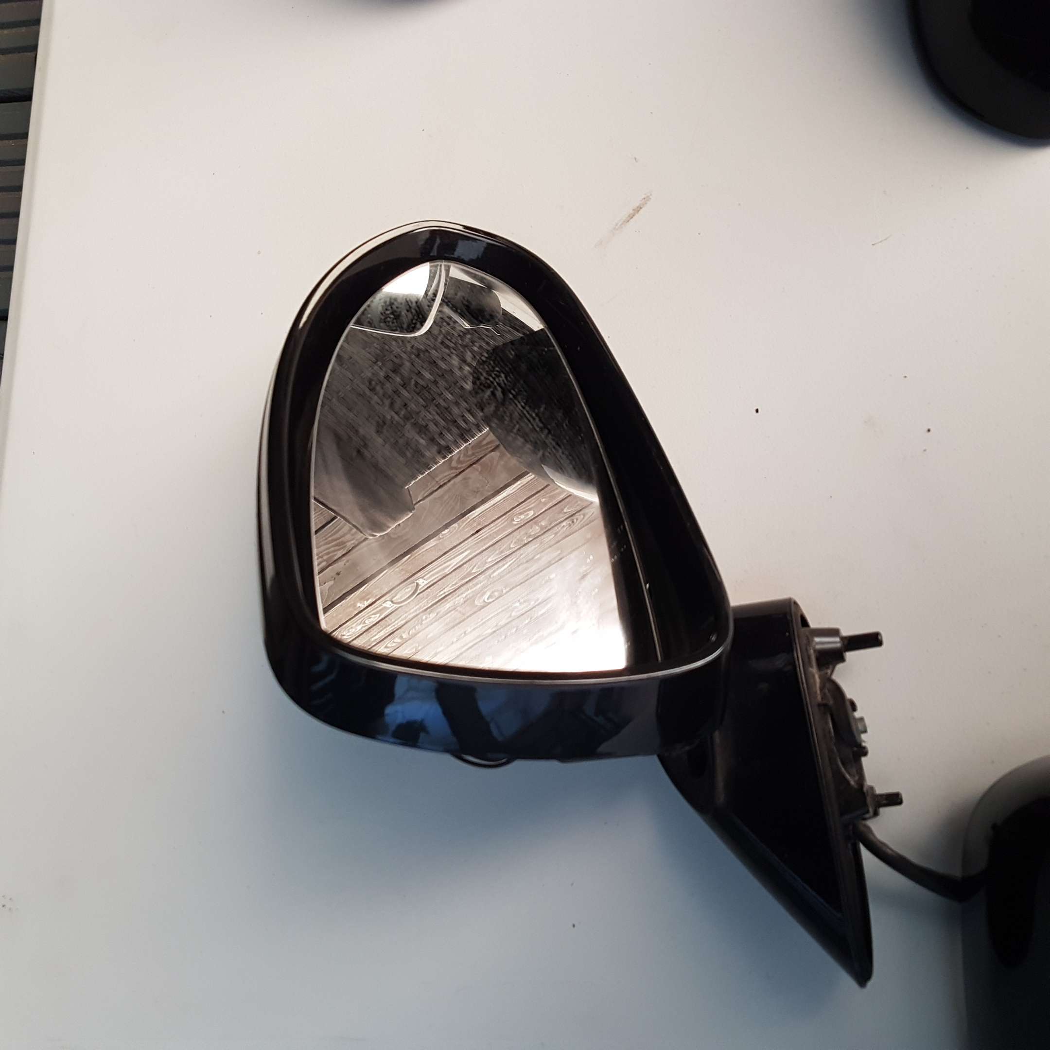 VAUXHALL CORSA E 15-ON COLOUR CODED WING MIRRORS & COVERS PAIR CARBON FLASH BLACK Z22C - Image 10